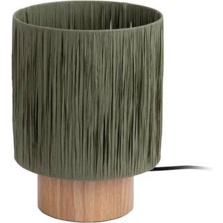 Leitmotiv Sheer bordlampe 21x28,5cm papirsnor grøn
