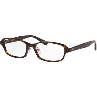 Ray - Ban Unisex RX5385D 2012 Optiske stel Acetat Brun Transparent Geometrisk Normal