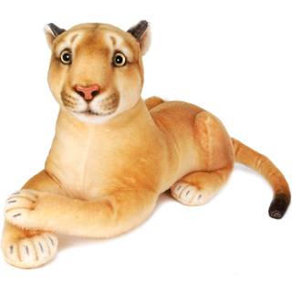 Vihart Monique The Mountain Lion - 18 tommer (hale m?ling ikke inkluderet) udstoppet dyreplys - af Tiger Tale Toys