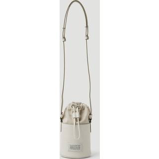 Maison Margiela 5ac Mini Bucket Shoulder Bag - Frau Schultertaschen White One Size