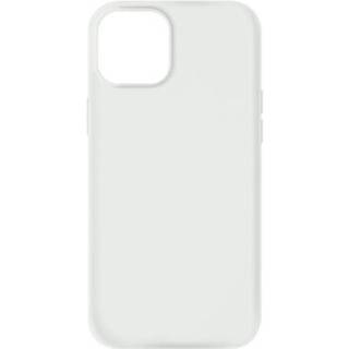 Beskyttelsescover - AVIZAR - iPhone 13 - Semi-hård silikone - Soft-touch finish - Hvid