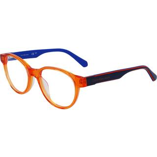 Calvin Klein Jeans CKJ23302 820 48 Briller Mænd Krystalklar - Transparent Orange - 48mm