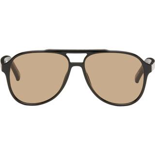 Le Specs Tragic Magic Black With Tan Tint Lens