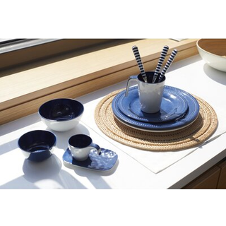 Melaminservice Marine Business Harmony Blue, blå, 17 dele
