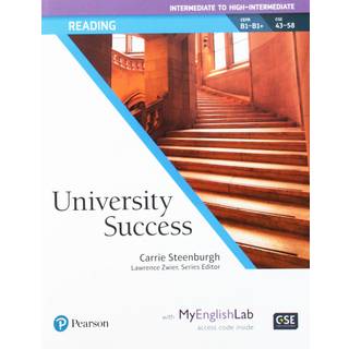 University Success Reading Intermediate, Student Book with MyLab English