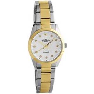 Rotary LB00316/41/D Diamond Set Dial Two Tone Bracelet Watch - W64112