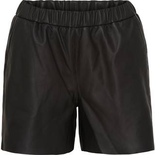 Notyz Leather Shorts 11193 Skindshorts - Black