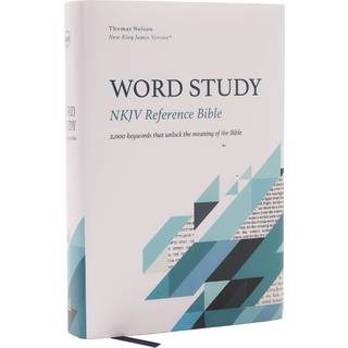 NKJV, Word Study Reference Bible, Hardcover, Red Letter, Comfort Print