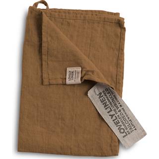 Lovely Linen Lovely Gæstehåndklæde 35x50 Cm - Viskestykker Hør Almond - GTL0196