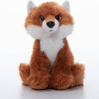 Petting Zoo Fox udstoppede dyreplushie -gaver til b?rn Wild Onez Babiez Zoo Animals Fox Plush Toy 6 inches