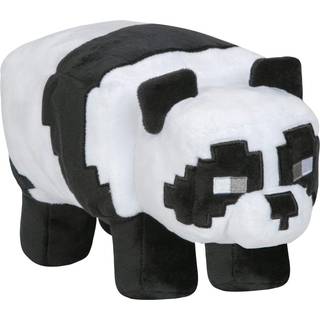 Jinx Minecraft Adventure Panda Plush Fyldt Toy Black/White 9,5 """" Lang