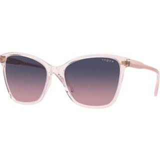 Vogue Briller VO5520SF Asian Fit 2942I6 56 Solbriller Kvinder Lyserød - Transparent Pink - 56mm