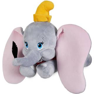 Disney Store Official Dumbo Medium Soft Toy For Kids Cuddly Character med fuzzy struktur og broderede detaljer floppy store ører, plushy egnet ti