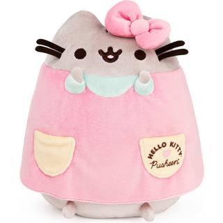 Gund Hello Kitty X Pusheen The Cat Fyld Animal Sanrio Pushen Costume Plush 9.5