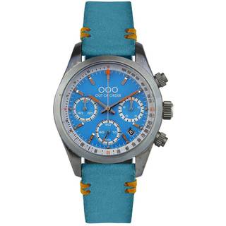 Out of Order Sporty Cronografo Quartz Blue Dial Steel Strap Men's Watch OOO.001-23.AZ.AZ