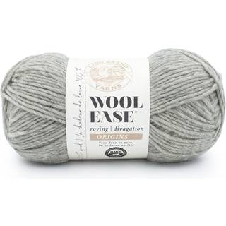 Lion Brand Yarn Wool-Ease Roving Origins Yarn Heather Gray
