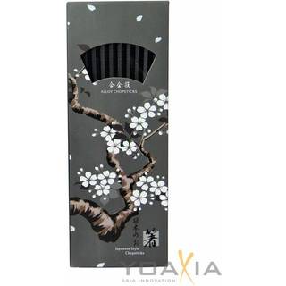 Sorte spisepinde 10 sæt