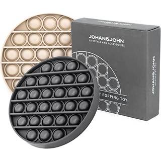 Pop it fidget leget?j 2-pakker sensorisk leget?j til voksne og b?rn stress & angst lettelse leget?j Stilfuld skandinavisk design robust og fast p