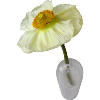 Mimou Liv Vase - Vaser Mundblæst Glas Hvid - G09