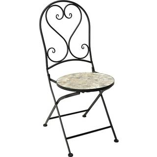 Parla foldbar stol - sort/mosaik