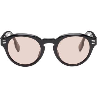 Burberry BE4404F Asian Fit 300184 50 Solbriller Mænd Black - Black - 50mm