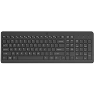 HP 225 - Tastatur - Engelsk - Sort