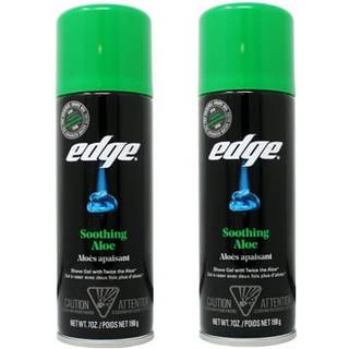 Edge Beroligende Aloe Barbergel til mænd - 7 oz Beroligende Aloe Vera til en glat, irritationsfri barbering