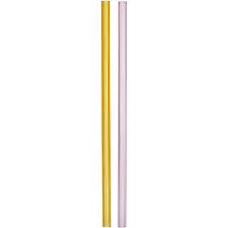 Kosta Boda - Sipsavor Rosa/Gul 200 mm 2-Pack - Øvrigt bestik