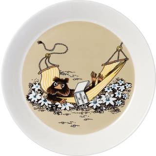 Moomin Arabia Moomin Tallerken 19 Cm Muskrat - Asietter Porcelæn Beige - 1069395