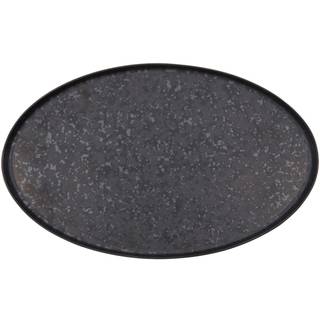 House Doctor Pion serveringsfad 19,6x31 cm Sort-brun