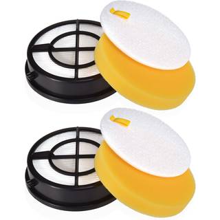 2Pack 1650 Filterudskiftning til Bissell Pet Hair Eraser Turbo lodret vakuummodel 1650a 1650c 16501 16507 16508 16502 1650P 1650R 1650W erstatter