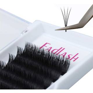 FADLASH Volumen vipper Udvidelser Multi l?ngde Easy ventilatorvipper .03 .05 .07 Automatisk blomstrende ?jenvippeforl?ngelser C D DD L Curl (0,07