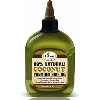 Difeel Premium 99% Natural Deep Conditioning Coconut Hair Oil 7.1 Ounce