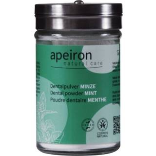 Naturlig Tandpasta Pulver APEIRON Mint 40g