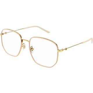 Gucci GG1197OA Asian Fit 002 56 Briller Kvinder Guld - Gold - 56mm
