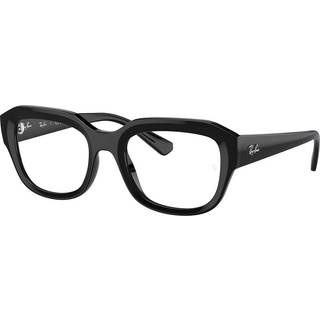 Ray-Ban RX7225F Leonid Asian Fit 8260 54 Briller Mænd Black - Black - 54mm