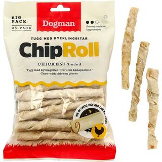 Dogman Chicken Chip Roll 25-pack