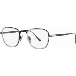 Persol PO5007VT 8012 45 Briller Mænd Black - Silver Black - 45mm