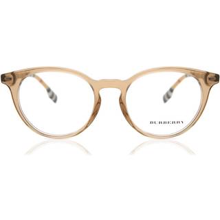 Burberry BE2318 CHALCOT 3856 49 Briller Kvinder Brun - Transparent Brown - 49mm