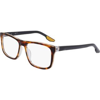 Nike 7163 010 55 Briller Mænd Black - Black On Clear - 55mm