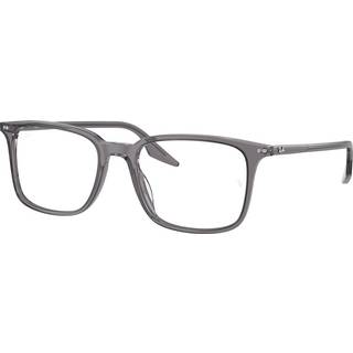 Ray-Ban RX5421F Asian Fit 8268 55 Briller Mænd Krystalklar - Transparent Grey - 55mm