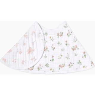 Aden + Anais aden + anais Pink Essentials 100% Cotton Baby Burpy Bib Country Floral Muslin