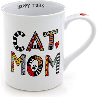Vores navn er Mud Cat Mom Porcelain Mug 16 Oz.