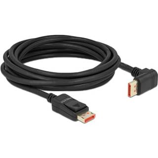 DeLOCK DisplayPort 1.4 kabel med 90 graders opad vinkel (4K@144 Hz | PRIS-MATCH