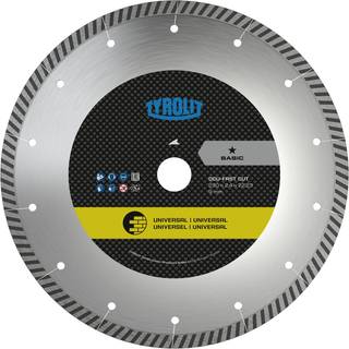 Diamantskive UNI DCU-FAST CUT ø150×2,4x22,23 mm