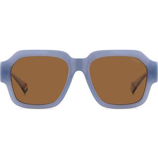 Polaroid PLD 6212/S/X Polarized MVU/HE 54 Solbriller Mænd Blue - Blue - 54mm