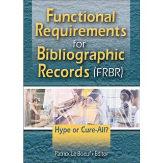 Functional Requirements for Bibliographic Records (FRBR)