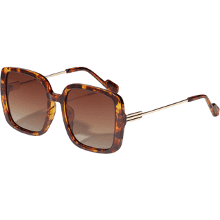 Pilgrim ALIET solbriller, tortoise brun/guld