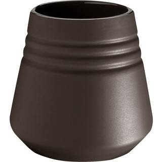 NJRD Lines vase 8 cm Brun