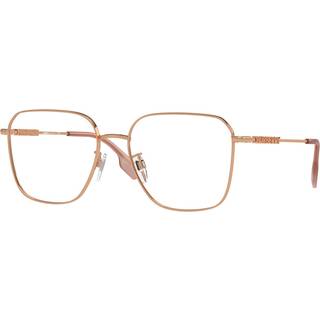 Burberry Kvinde BE1382D 1337 Optiske stel Metal Rosa Transparent Firkantet Normal
